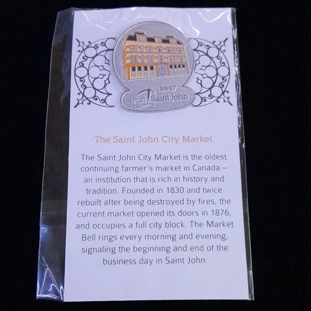 The Saint John City Market Pin
